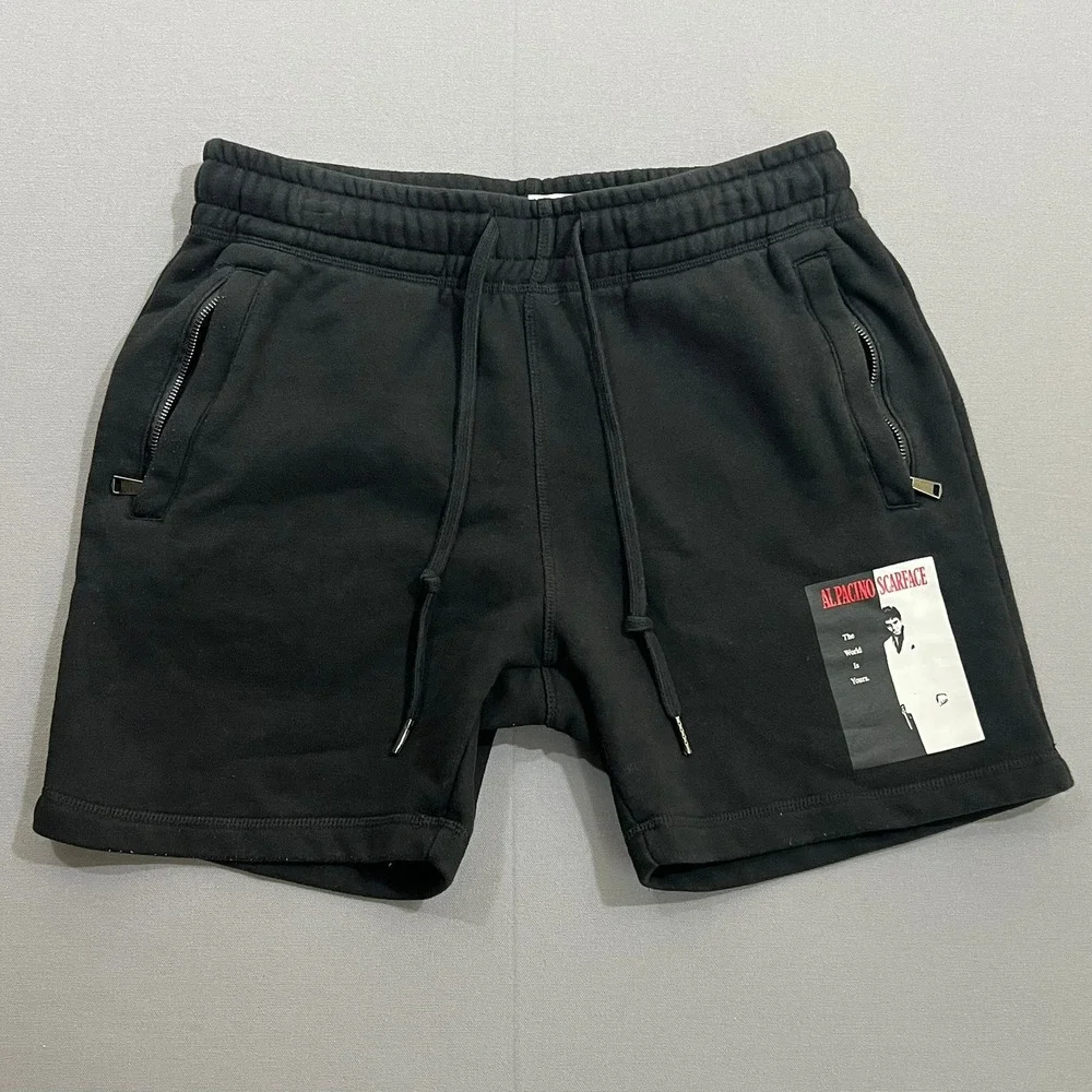 Scarface Shorts Black Limited‎ Release Shoe Palace Tony Montana Men's Size M